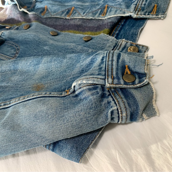 LEE super distressed vintage “storm rider” jacket - Picture 10 of 16